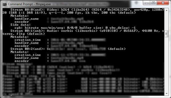 FFMPEG deinterlace videó