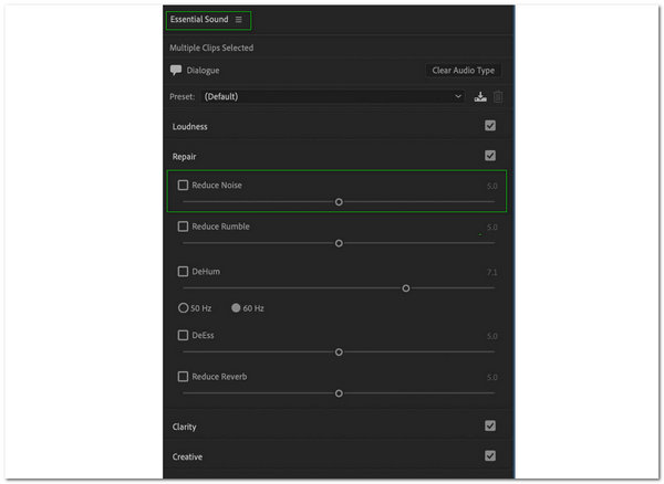 Premiere Slider Reduction