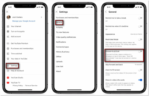 Enable Pip On Youtube Tv