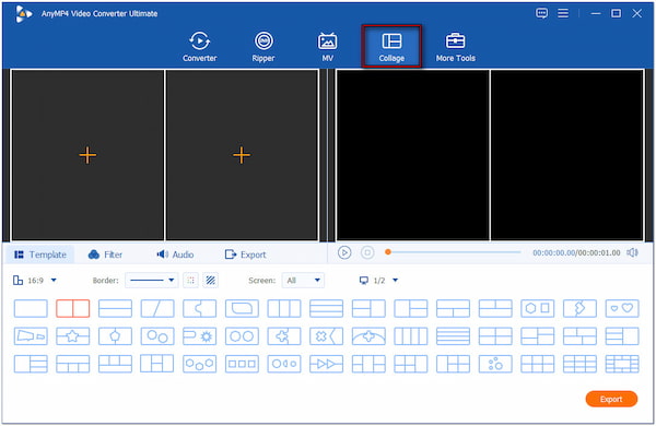 Select Collage Tool