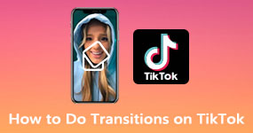 Esegui transizioni su TikTok