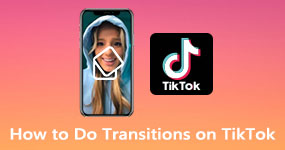 Gjør overganger på TikTok