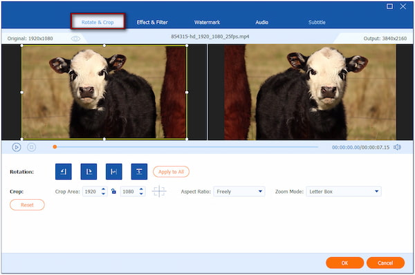 Rotate Or Crop Video