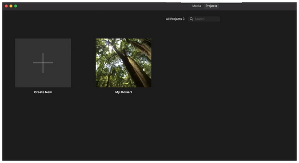 Imovie Create Project