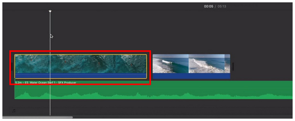 Trim Select Video In Timeline