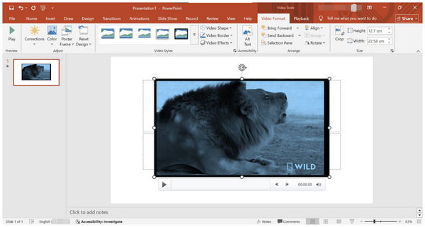 Powerpoint Color Applied