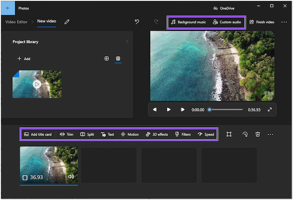 Editar vídeo no Windows 10 Editar