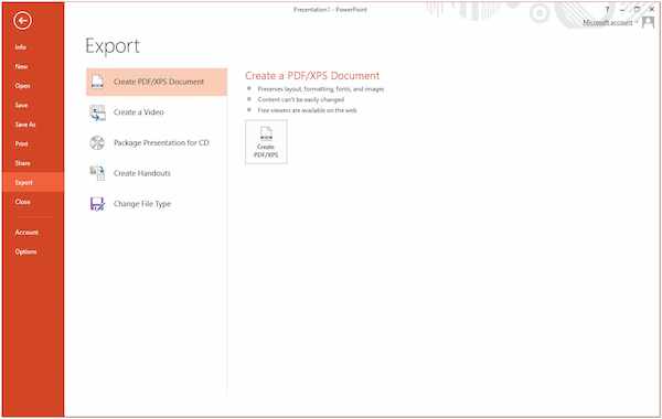 PowerPoint Criar Exportação de Vídeo Explicativo