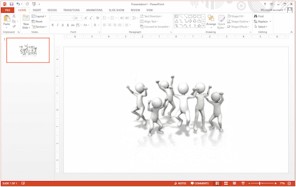 PowerPoint Opret forklarende video