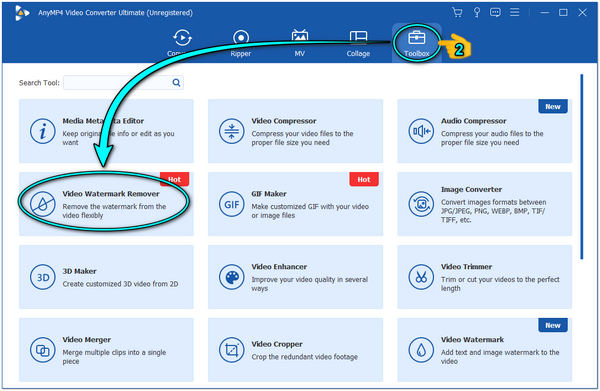 HitFilm Express-video's exporteren zonder watermerk AnyMP4 Toolbox