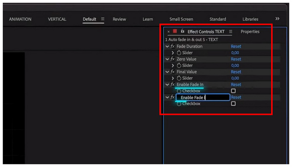 Ae Expressions Effect Texts