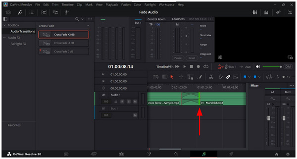 Crossfade Adjust Duration