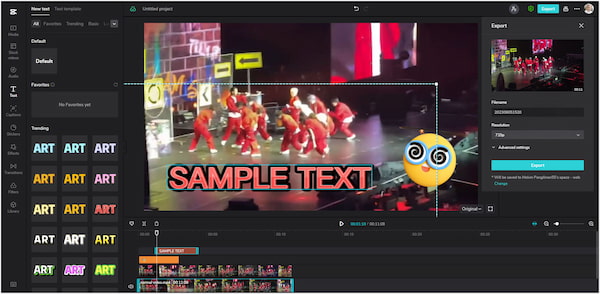 CapCut Crear Fancam Exportar