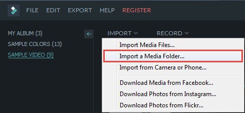 Import Video