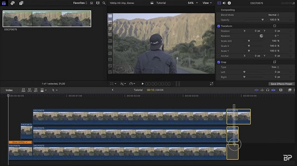 Redigera 3D-video i Final Cut Pro Copy Blade