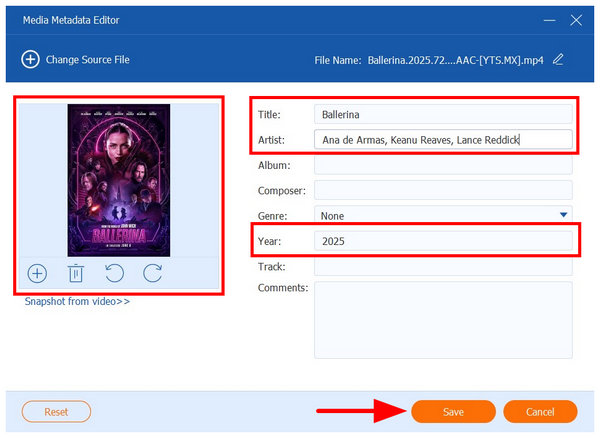 Anymp4 Video Converter Ultimate Save