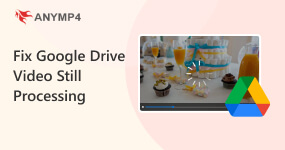 Javítsa ki a Google Drive videó állókép-feldolgozást