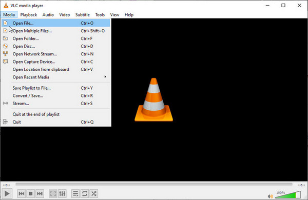 Open MP4 Video To Flip VLC