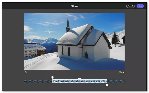 Editor video online gratuito Adobe