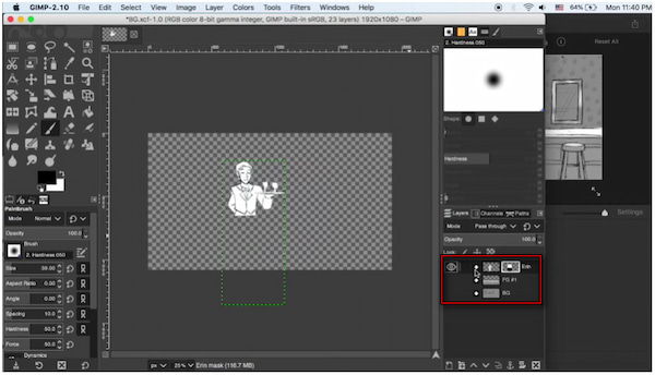 Hide Background Image