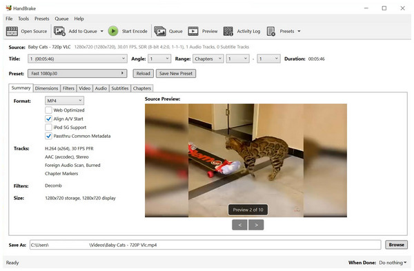 Handbrake Interface