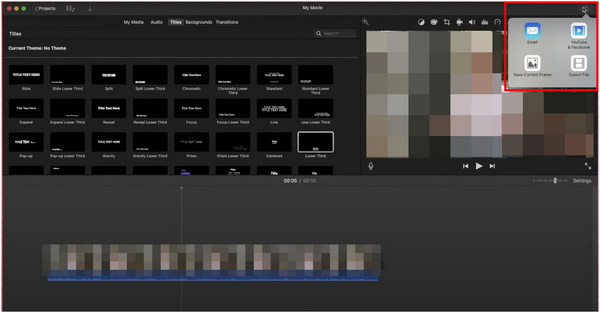 Guia Salvar do iMovie