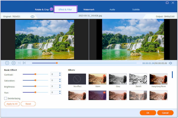 AnyMP4 VCU Create Video Presentation Effects