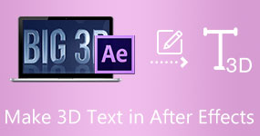 Vytvořte 3D text v After Effects