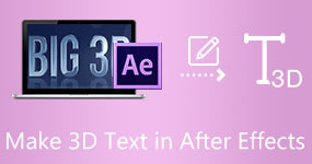 After Effects'te 3B Metin Oluşturun