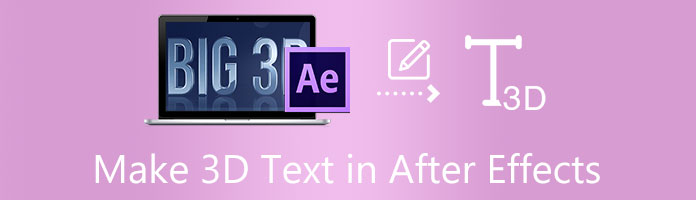 Crea testo 3D in After Effects