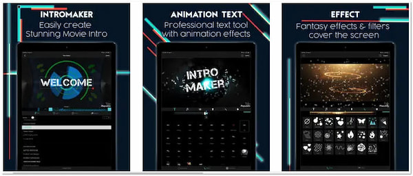 Intro Maker alkalmazás