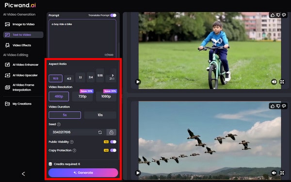 Picwand Generate A Video