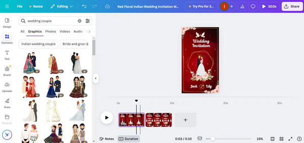 Canva Add Animation