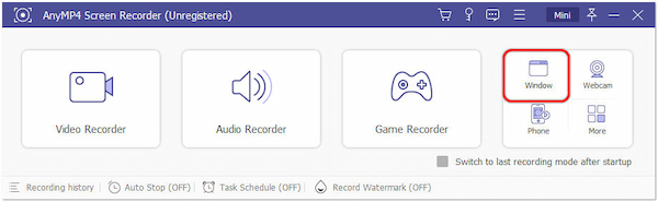 Choose Recording Option