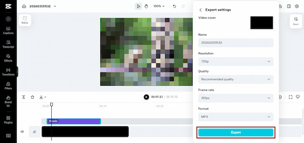 Export Final Video In Capcut