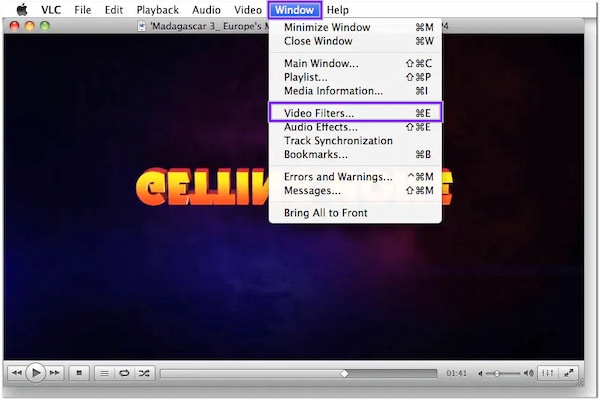 VLC Media Player Mac Ventana