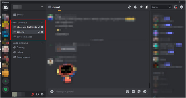 Discord текстовые каналы