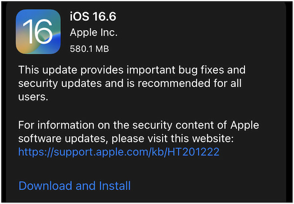 Update iPhone in Latest Version