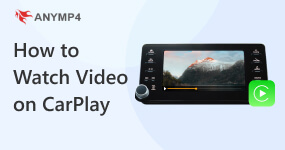 Hvordan se video en Carplay