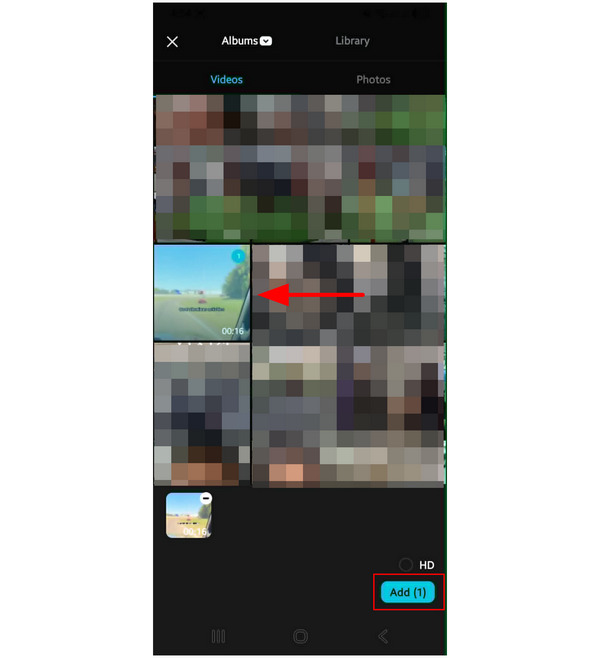 Capcut Mobile Add Button