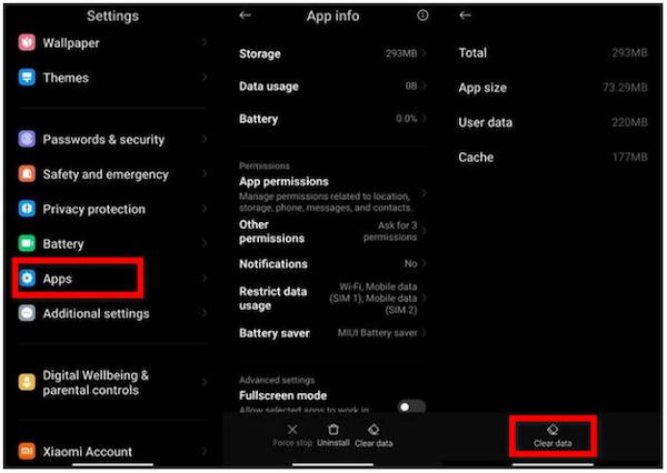 Clear Cache On Android