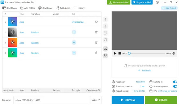 Icecream Slideshow Maker Ease Of Use