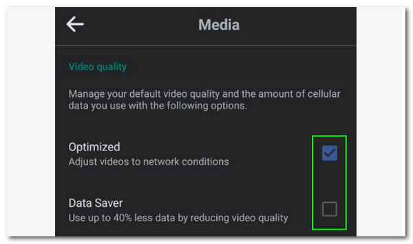 Facebook App Optimerad Data Saver