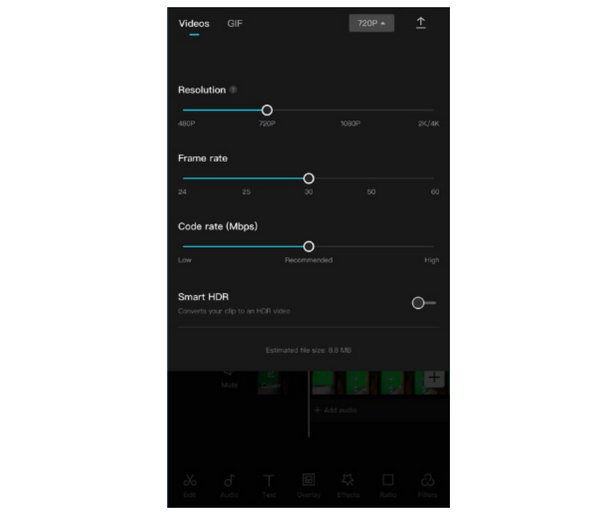 Capcut Interface