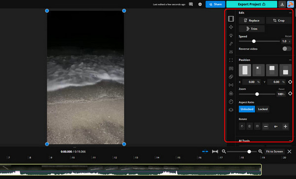 Kapwing Editing Features