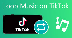 在 TikTok 上循環播放音樂