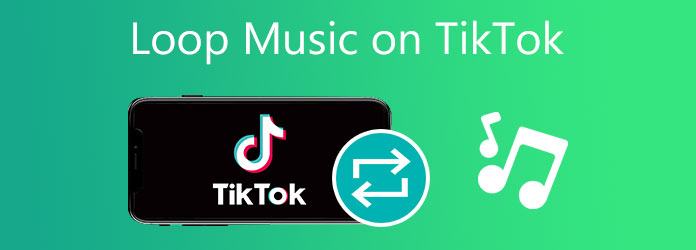 Música em loop no Tiktok