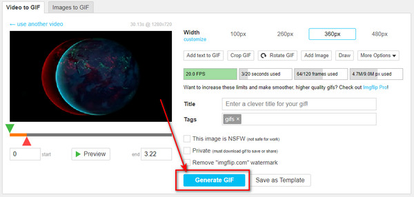 Imgflip Creator 3D Gif Genera