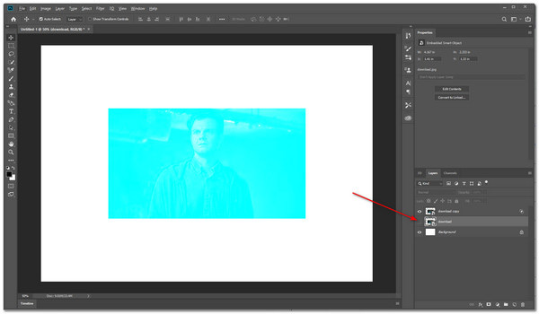 Photoshop'ta 3D Efekti Yapın Katmanı Görün