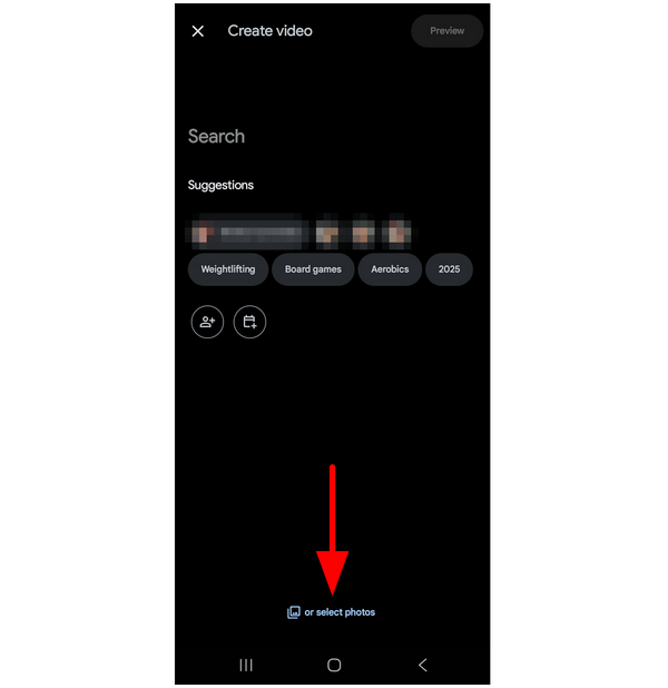 Google Photos Select